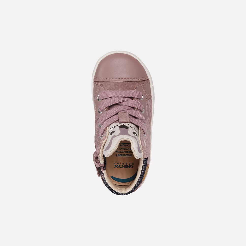 Tenis Geox Bebe Rosa - Kilwi Girl - YXVMA9127